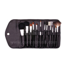 Baratos 12PCS cabra cabelo preto cosmético Makeup Brush Set